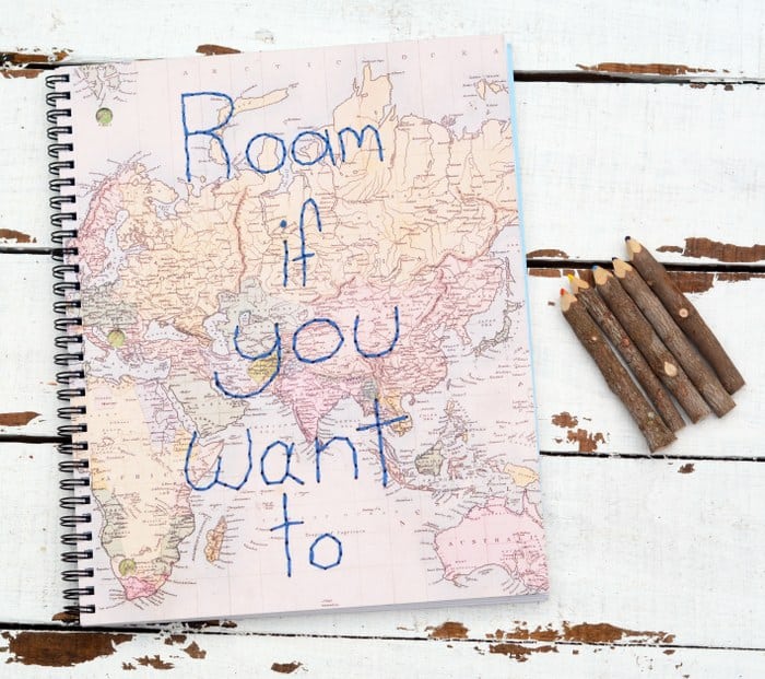 35+ Cute Notebook Decoration Ideas for School or Journaling - Mod Podge Rocks